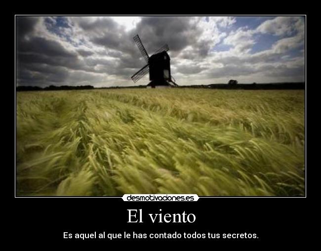 El viento -