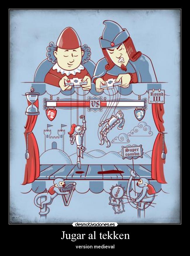 Jugar al tekken - 