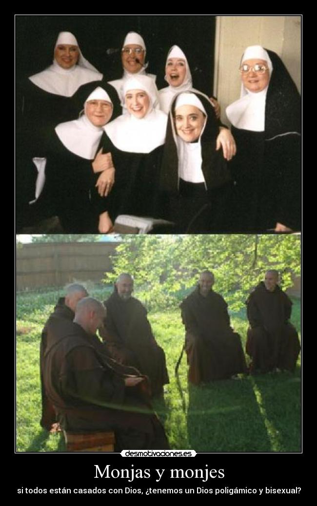Monjas y monjes -