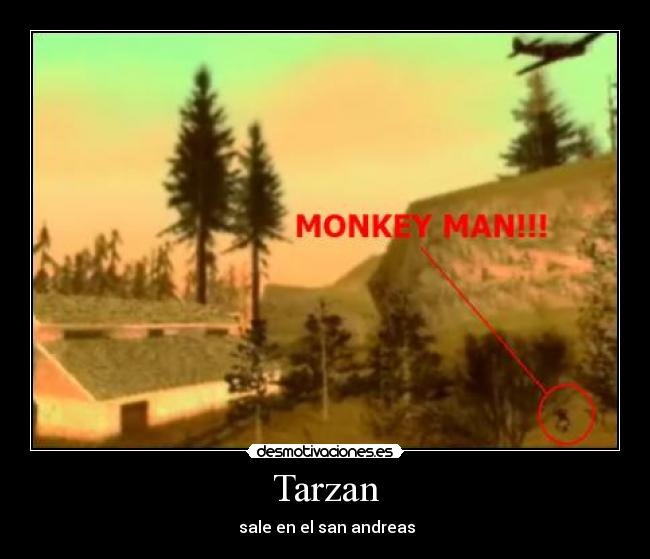 carteles tarzan desmotivaciones