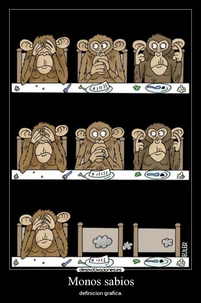Monos sabios -