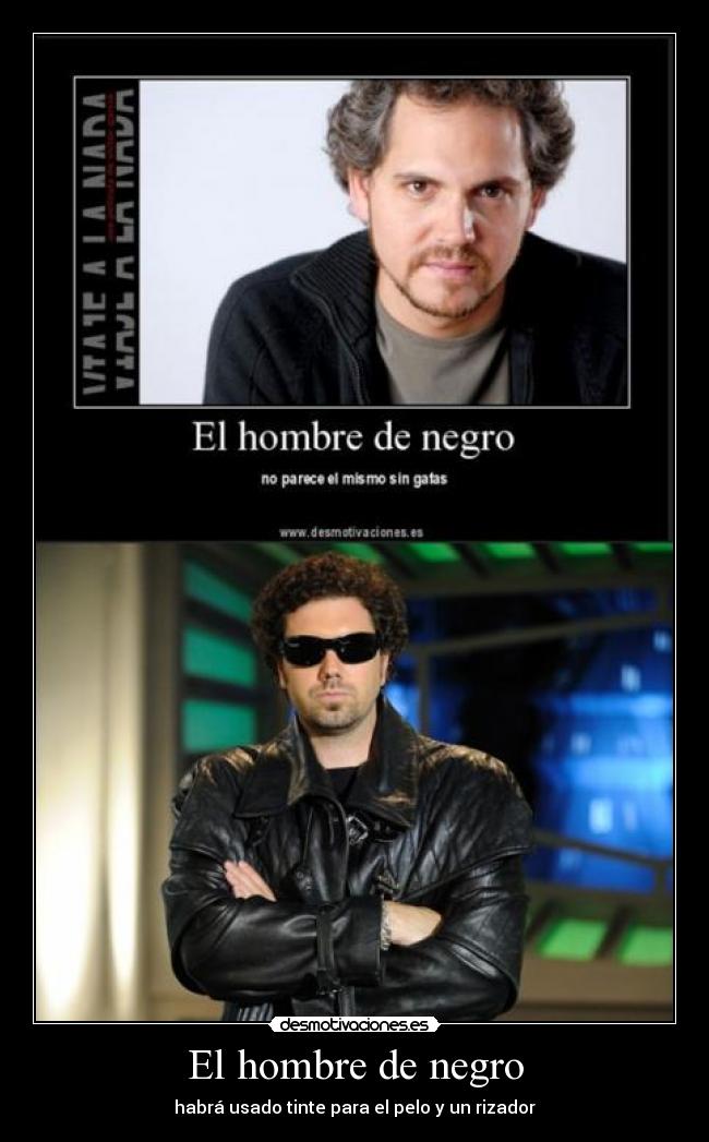 El hombre de negro -