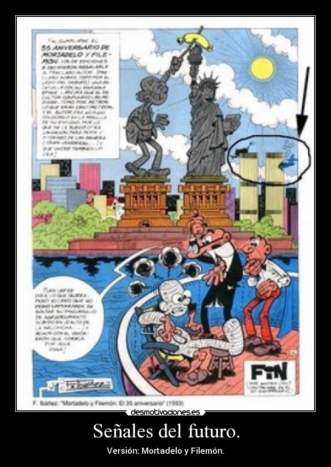 Señales del futuro. -