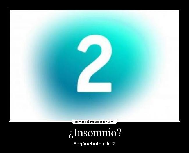 ¿Insomnio? - 