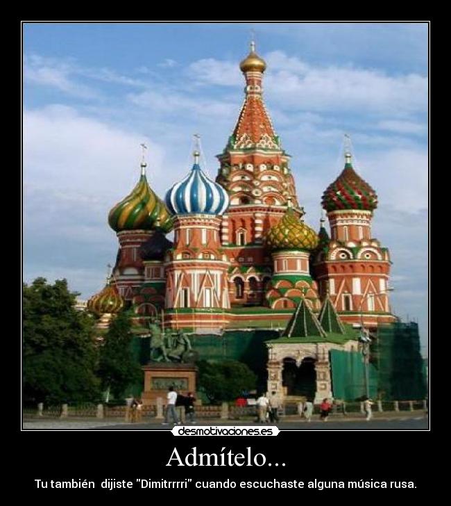 carteles dimitri rusa musica tambien admitelo desmotivaciones