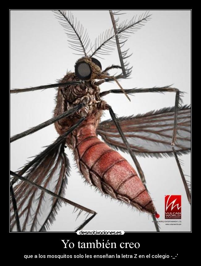 carteles mosquito desmotivaciones