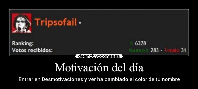 Motivación del día - 