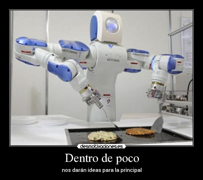 Dentro de poco - nos darán ideas para la principal