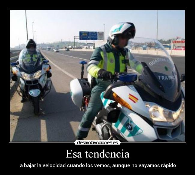 carteles tendencia velocidad guardia civil desmotivaciones