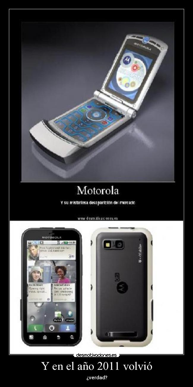 Y en el año 2011 volvió -