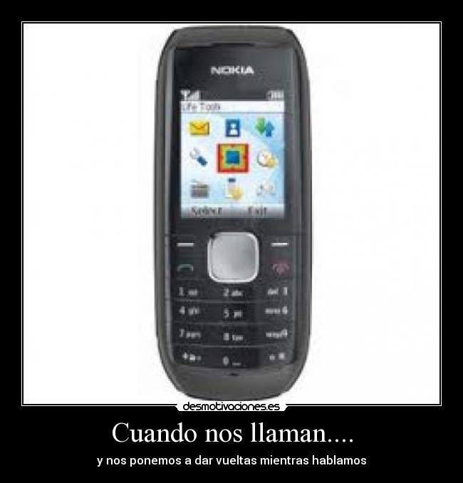 Cuando nos llaman.... -