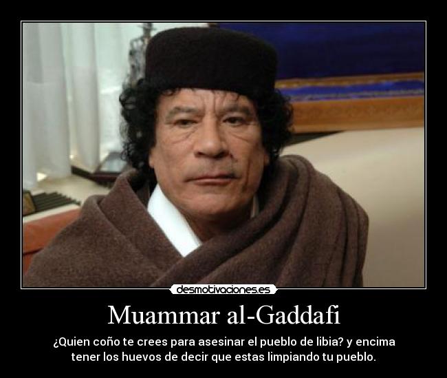Muammar al-Gaddafi - 