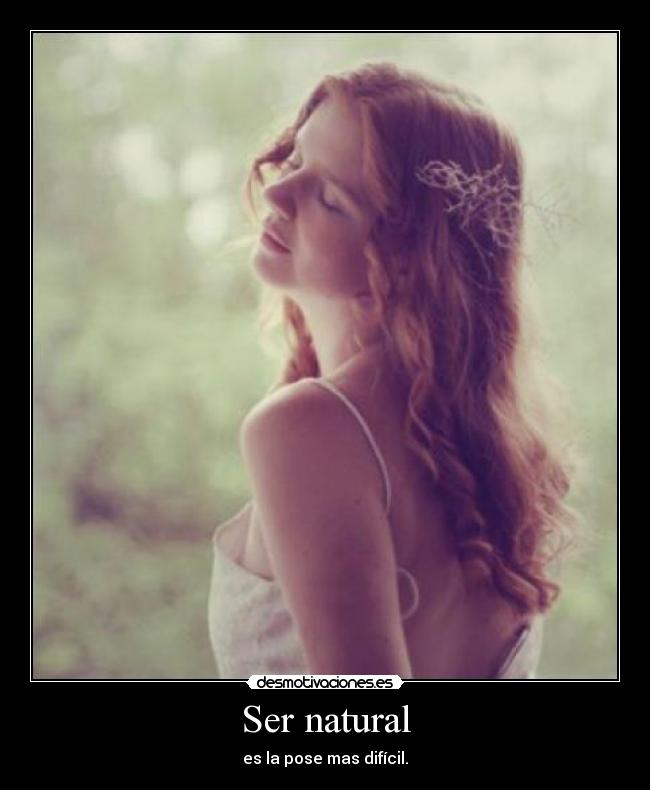 Ser natural - 