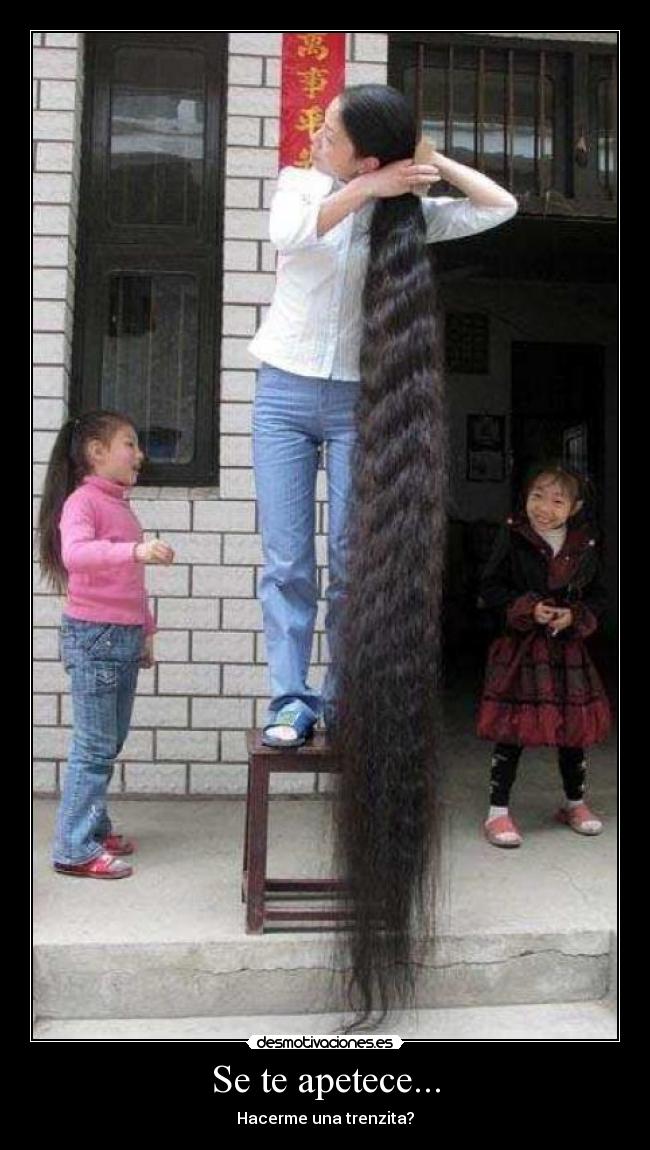 Se te apetece... - Hacerme una trenzita?