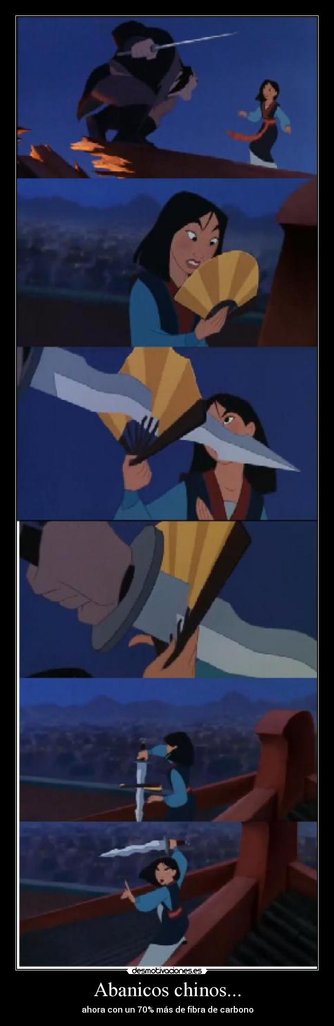 Abanicos chinos... - ahora con un 70% más de fibra de carbono
