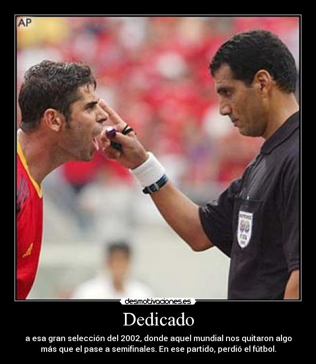 carteles hierro espana corea 2002 mundial futbol desmotivaciones