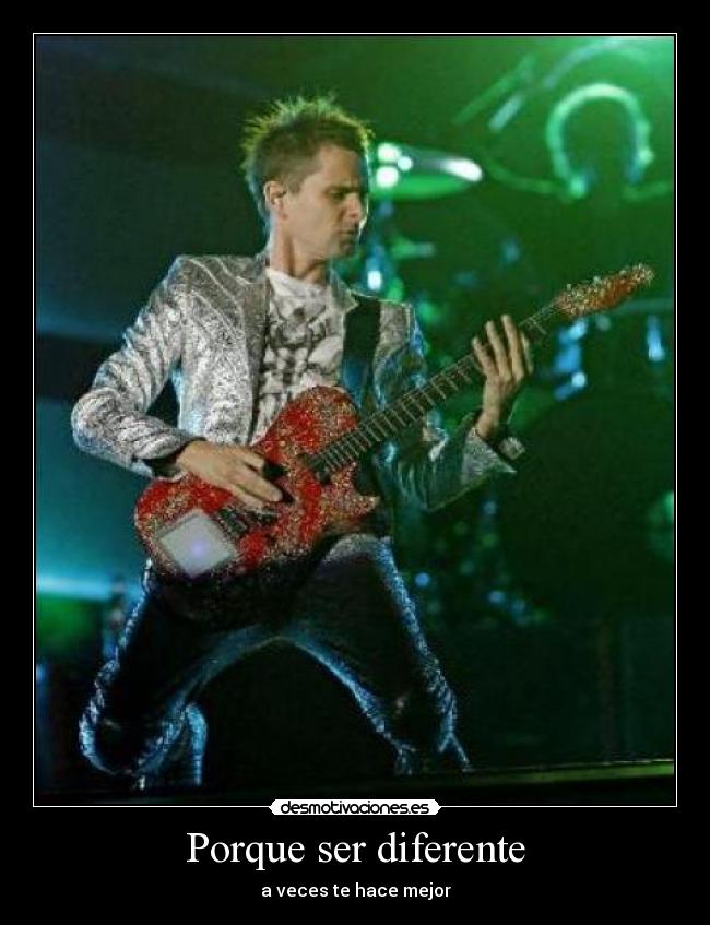 Porque ser diferente - a veces te hace mejor