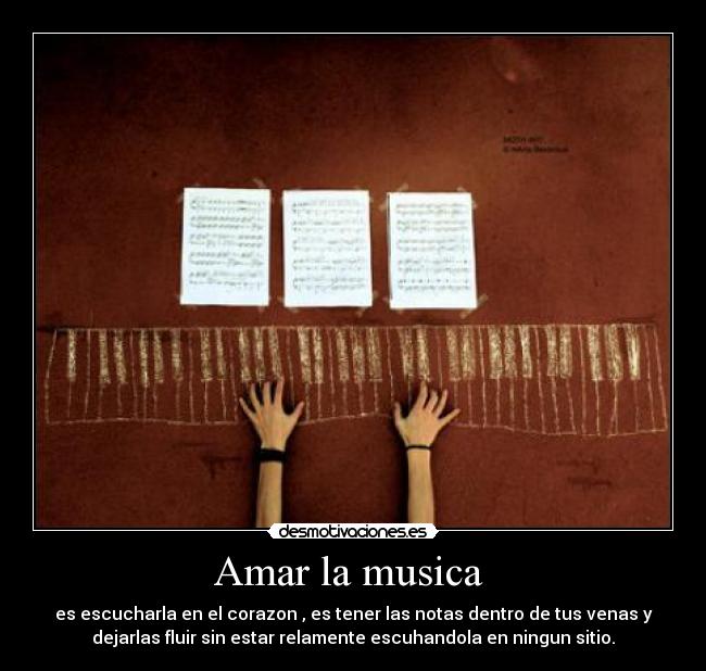 Amar la musica -