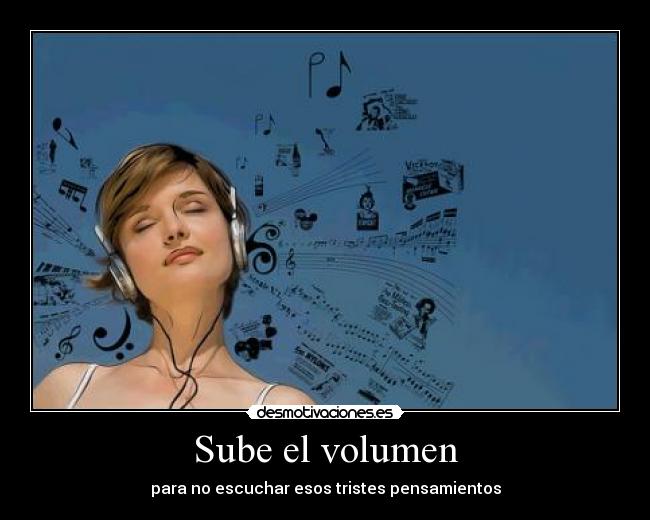 Sube el volumen -