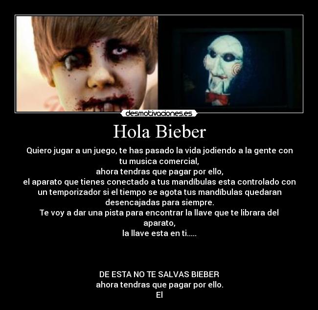Hola Bieber -