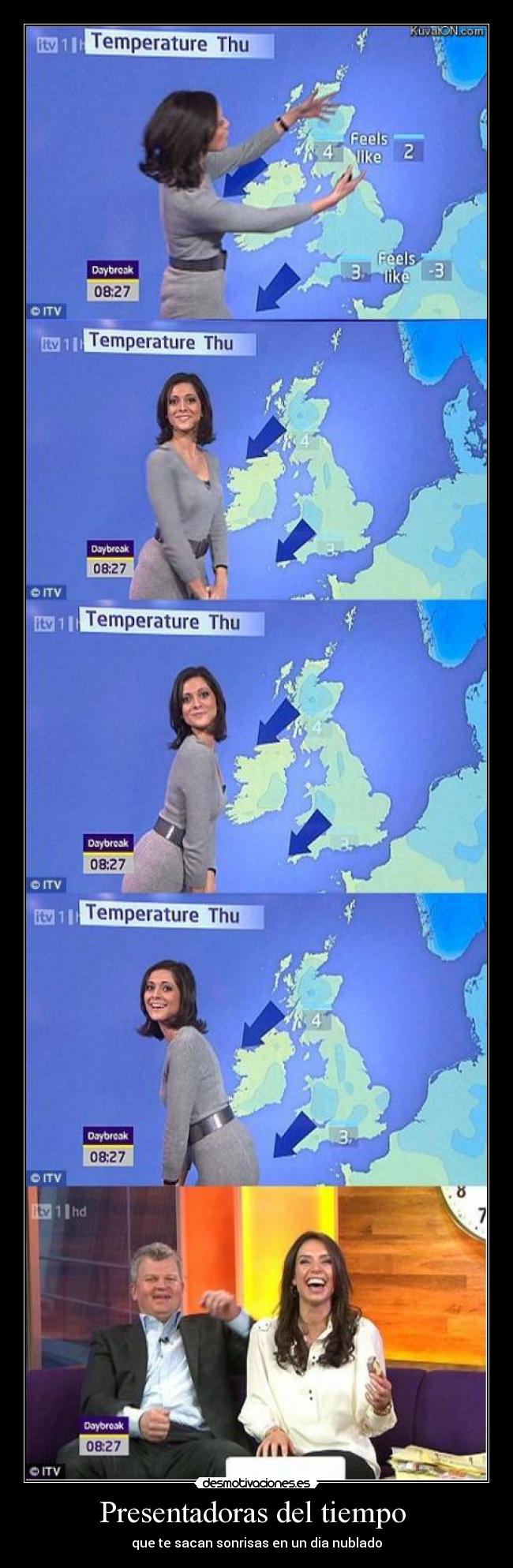 Presentadoras del tiempo -