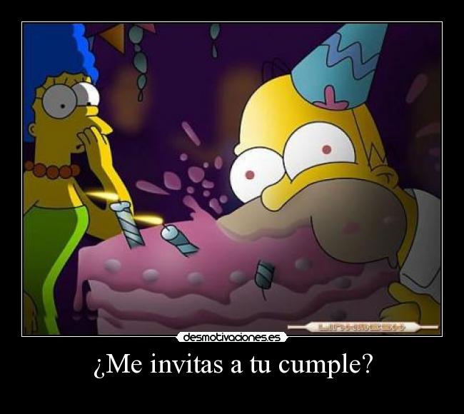 ¿Me invitas a tu cumple? - 