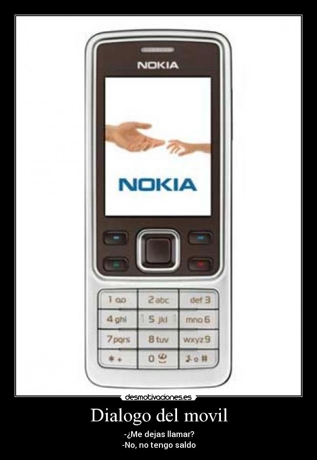 Dialogo del movil -