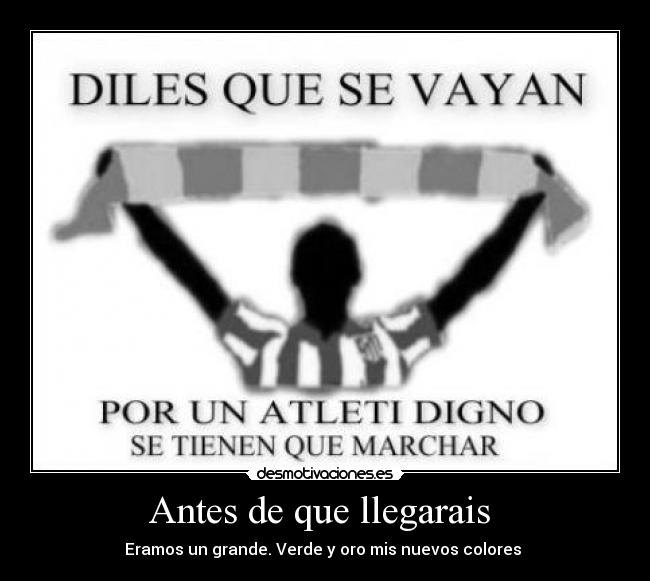 Antes de que llegarais  - 