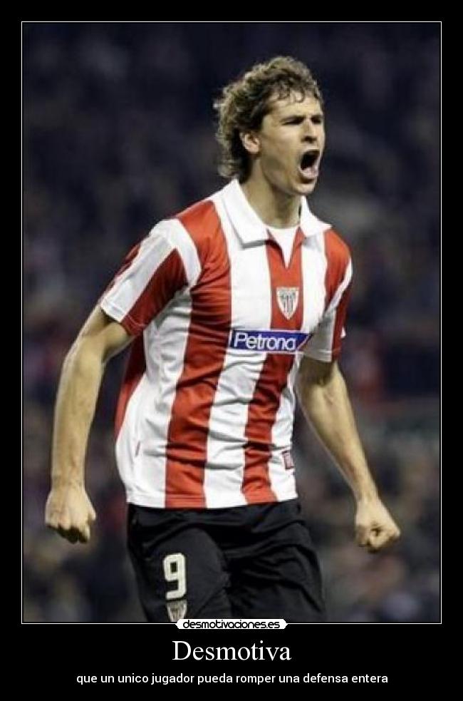 Desmotiva - que un unico jugador pueda romper una defensa entera