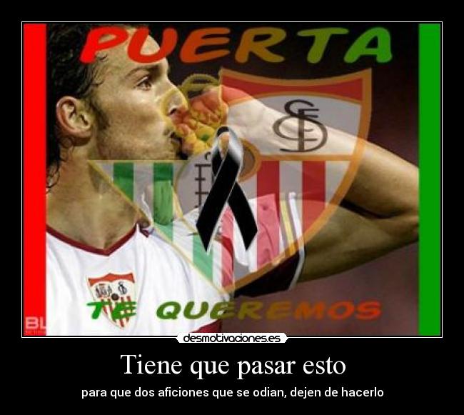 Tiene que pasar esto -