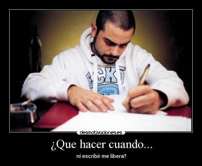 ¿Que hacer cuando... - 