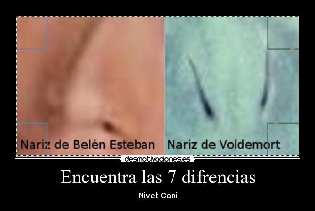 Encuentra las 7 difrencias -