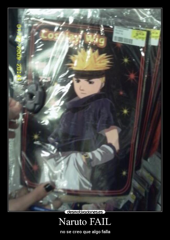 Naruto FAIL - no se creo que algo falla