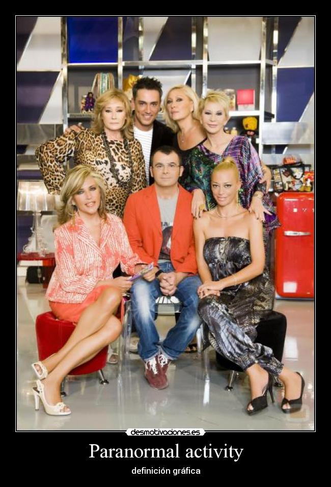 Paranormal activity -