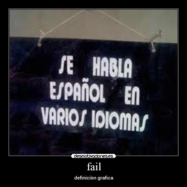 fail - 