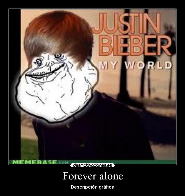 Forever alone - Descripción gráfica