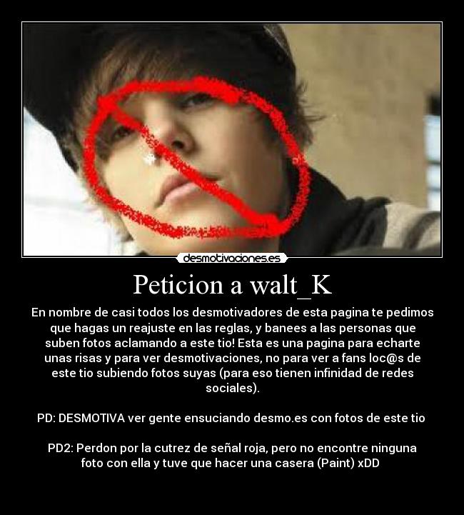Peticion a walt_K - 