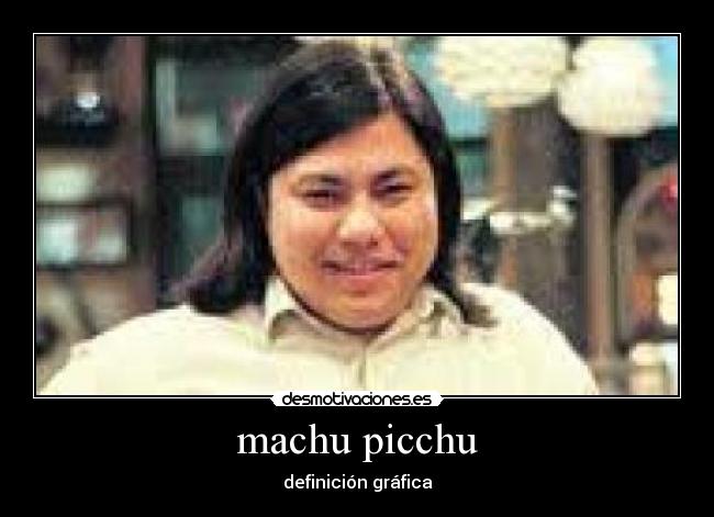 machu picchu - definición gráfica