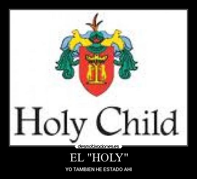 carteles holy child desmotivaciones