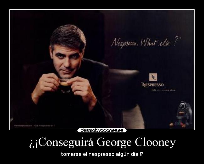 ¿¡Conseguirá George Clooney - 