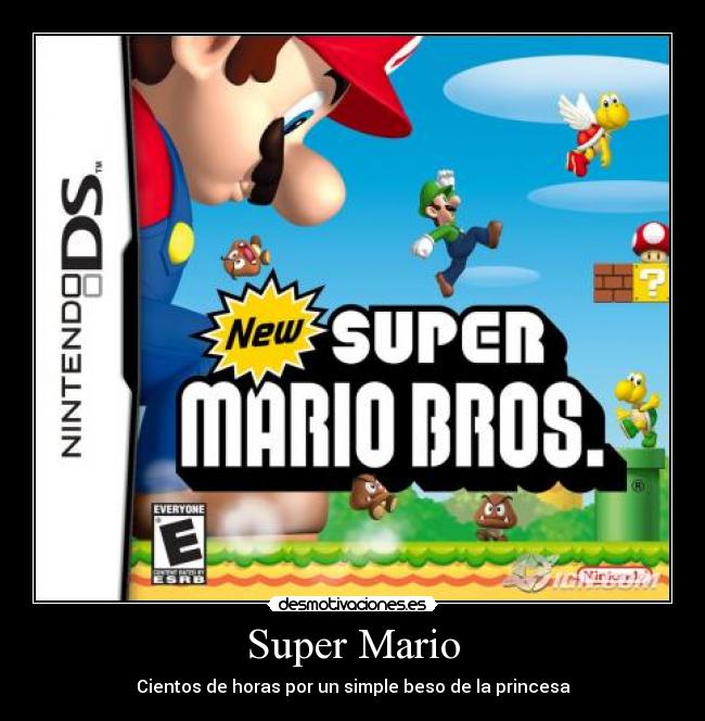 Super Mario - Cientos de horas por un simple beso de la princesa