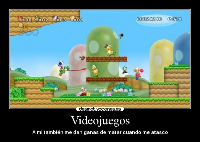 Videojuegos - A mi también me dan ganas de matar cuando me atasco