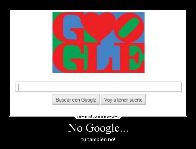 No Google... - 