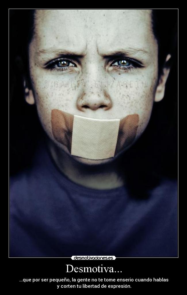 Desmotiva... -