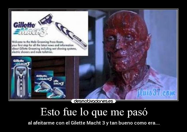 Esto fue lo que me pasó -