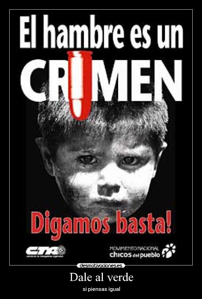 Dale al verde - si piensas igual