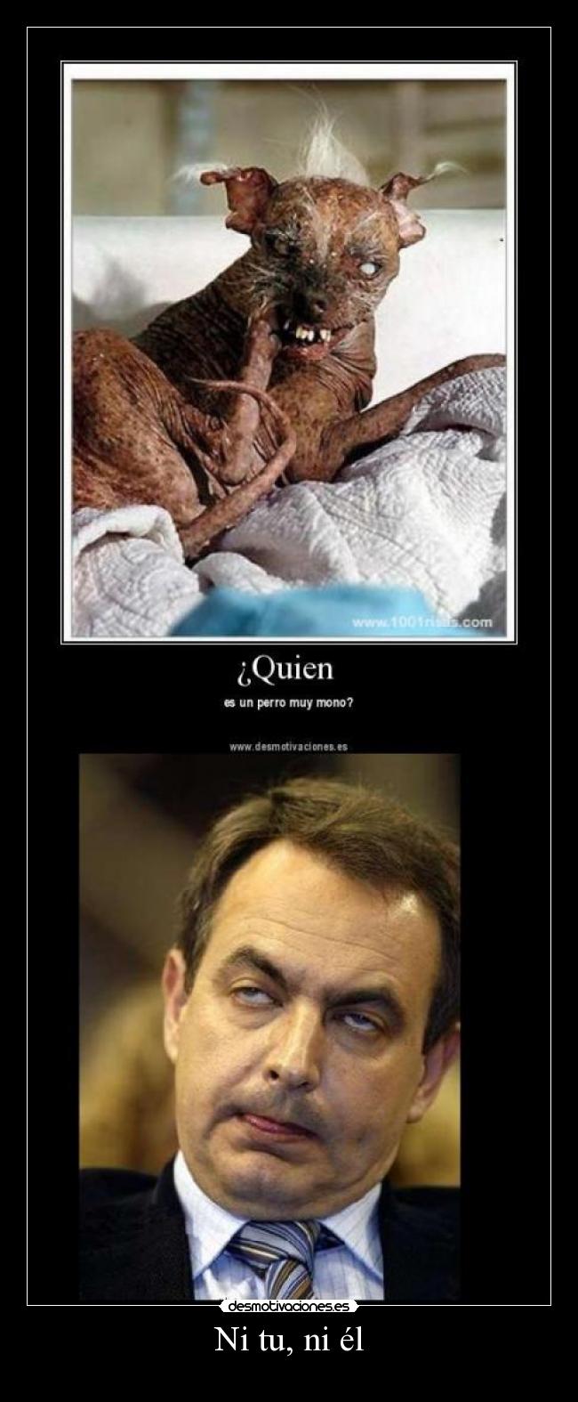 Ni tu, ni él -