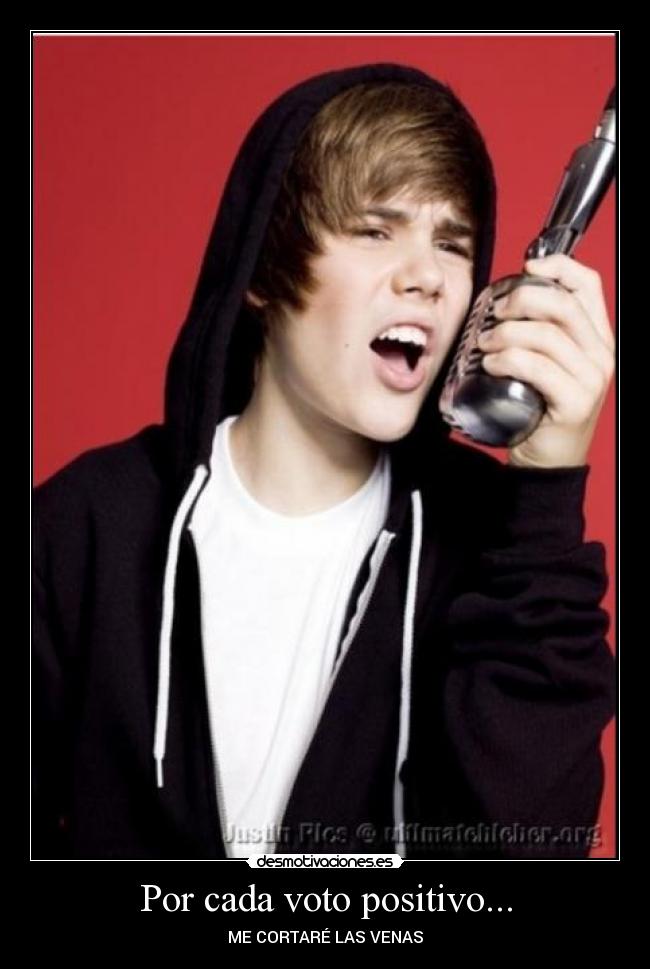 Por cada voto positivo... -