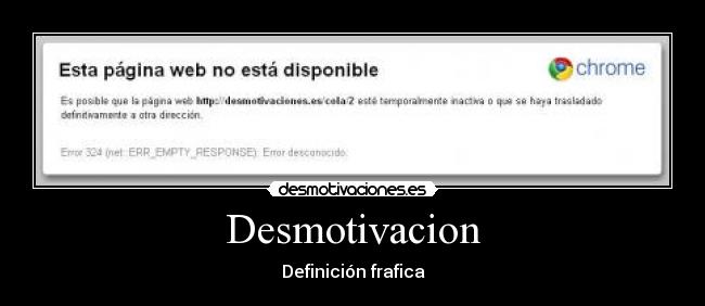 Desmotivacion - 