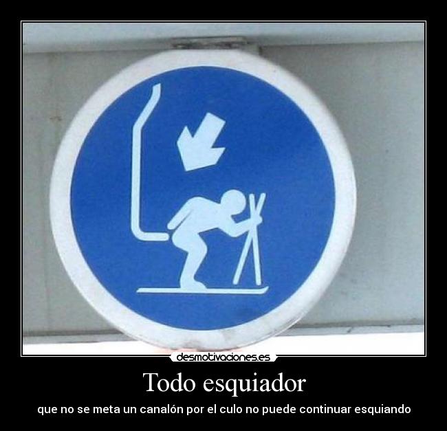 Todo esquiador -
